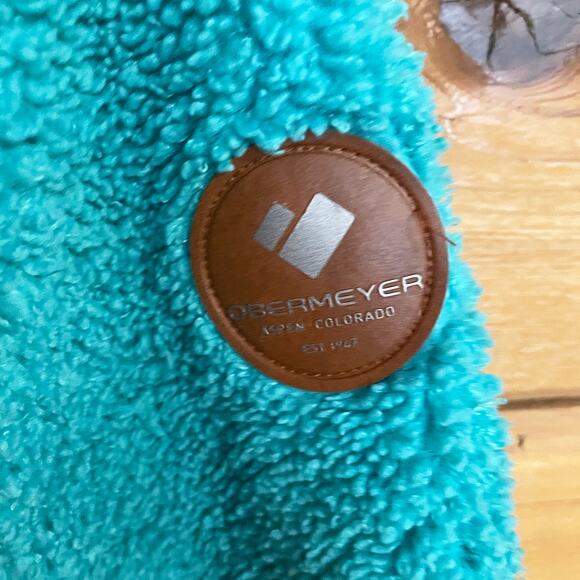 Obermeyer Kids Blue Unisex Shay sherpa Jacket XL - Picture 6 of 8